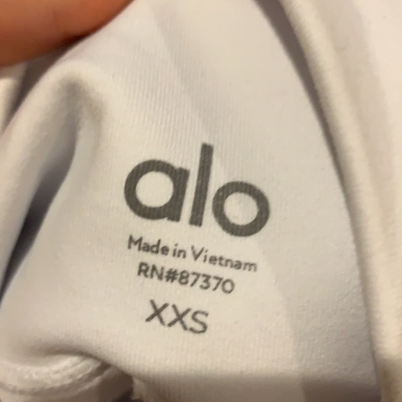 High-Waist Goddess alo soft Legging white - Picture 7 of 8